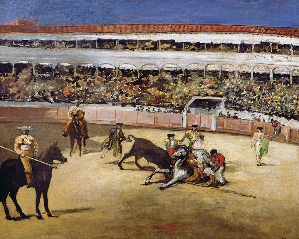  167-Édouard Manet, La corrida, 1865-66-Museo d'Orsay, Parigi 